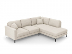 De&scaron;ininė kampinė sofa Venus, 5 sėdimos vietos, &scaron;v. smėlio sp.