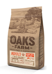 Oak's Farm Grain Free suaugusiems visų veislių &scaron;unims su la&scaron;i&scaron;a ir kriliu, 2 kg