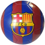 Futbolo kamuolys FC Barcelona, raudonas/mėlynas