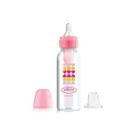 Buteliukas Dr. Browns Options+, rožinis, 6 mėn+, 250 ml