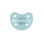 Silikoninis čiulptukas Chicco PhysioForma Soft Luxe, 2-6 mėn, mėlynas