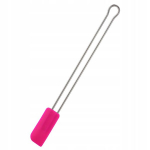 Roesle rožinė silikoninė mentelė konditerijai, 26 cm