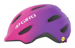 Vaiki&scaron;kas dviratininko &scaron;almas Giro Scamp Mips, rožinis/violetinis, 45-49 cm