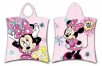 Disney vaiki&scaron;kas pončas Minnie Pink bow, 50x115 cm