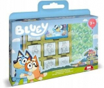 Bluey antspaudų rinkinys su priedais lagaminėlyje