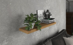 Lentyna ADRK Furniture Andrea 100x26 cm, ruda