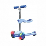 Triratis paspirtukas su sėdyne Razor Rollie 2in1, mėlynas