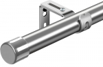 InnoGear karnizas, sidabras 76-157 cm