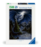 Ravensburger - Puzzle 1500 pieces - The blue dragon - Adults & children from 14 years old - High quality puzzle 80x60cm -1200073