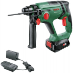 Akumuliatorinis perforatorius Bosch Universal Hammer, 18 V, su akumuliatoriumi ir krovikliu