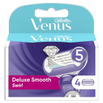 Skustuvo galvutės Gillette Venus Deluxe Smooth Swirl, 4 vnt.