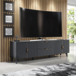 TV staliukas Szynaka Meble Azzurro 10, pilkas