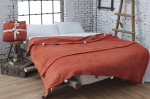 Dolce Bonita pledas Pom Pom Tile Red, 150x200 cm
