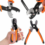 Laidų pjovimo kabelių nuėmimo replės Daugiafunkcinės 180MM