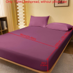 Tamsiai pilkas &scaron;velnus paklodė be užvalkalo., JC vieno sluoksnio pritaikytas lak&scaron;tas-violetinė