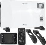 Elektrinis konvekcinis &scaron;ildytuvas Geko G80444, 2300 W, Wi-Fi, su ventiliatoriumi, baltas