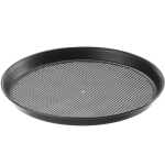 Apvali perforuota picos kepimo forma 28 cm, Hendi, juoda