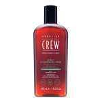 Amerikieti&scaron;kas įmonės &bdquo;American Crew&ldquo; 3-in-1 &scaron;ampanas su ramunėlių ir pu&scaron;ų ekstraktais, skirtas plaukams, veidui ir kūnui, 450 ml.