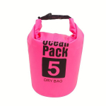 Vandeniui atsparus sausas mai&scaron;as Ocean Pack 5L, rožinis, Raudona