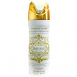 Dezodorantas-kūno pur&scaron;kiklis Lattafa Badee Al Oud Honor & Glory moterims/vyrams, 200 ml