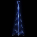 &Scaron;viečianti kalėdų eglutė, 495 mėlynos led, 300,5cm