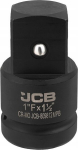 Adapter smūginis 1" į 1.5" Hex Jcb