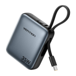 Atsarginis maitinimo &scaron;altinis ("Power Bank") Powerbank Vention FHEH0 10000mAh 30W (Szary)