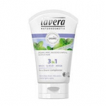 Priemonė veidui trys viename: prausiklis, &scaron;veitiklis, kaukė Lavera 125 ml