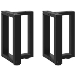Kavos staliuko kojelės, t formos, 2 vnt., 38x25x(42-43)cm