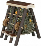 &Scaron;ieno laikiklis graužikams, 17 &times; 20 &times; 17 cm