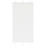 Plisuota žaliuze balta 105x200 cm audinio plotis 104,4 cm