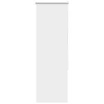 Naktinis roletas baltos spalvos 45x130 cm audinio plotis 40,7cm