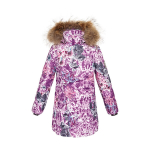 Huppa Žieminė striukė mergaitėms ROSA1, burgundy pattern
