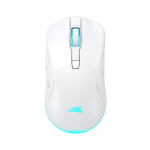 Baracuda BGM-122 Turtle White Belaidė žaidimų pelė