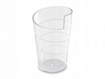 Plastikiniai indai finger food 55ml, 24 vnt., raudoni