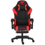 Žaidimų kėdė su pakoju INFINI Core Red