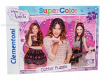 Clementoni Violetta 104 det. blizgučių dėlionė