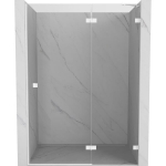 Du&scaron;o durys Mexen Lunar, de&scaron;ininės, 130 cm, transparent/white