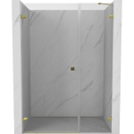 Du&scaron;o durys Mexen Lunar-B, kairė, 150 cm, transparent/gold