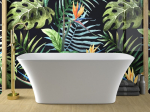 Vonia Besco Assos S-Line Matt, 160 x 70 cm, su klik-klak chrome valomu i&scaron; vir&scaron;aus