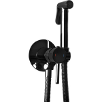 Bidė du&scaron;elis REA Lungo Loop, Black metallic