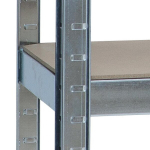 Sandėliavimo lentynų komplektas TITAN-5, 750 kg, 150x75x30 cm, 2 vnt.