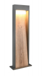 Terasinis stulpas Trio Salmon Led 13w 3000k Ip44 medinis