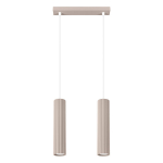 Sollux Lighting pakabinamas &scaron;viestuvas Karbon 2, taupe spalvos