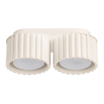 Sollux Lighting lubinis &scaron;viestuvas Aura 2, smėlio spalvos