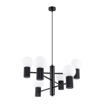 Sollux Lighting pakabinamas &scaron;viestuvas Halo 6, juodas