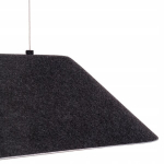Maxlight Carbon Black&grey Led pakabinamas &scaron;viestuvas
