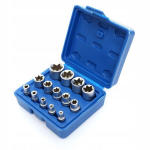 Rinkinys Torx E4-e24, 14 vnt.