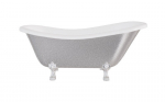Vonia Besco Otylia Glam 160, Silver+Chrome (be sifono, be persipylimo skylės)