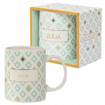 Puodelis su vardu Julia - puiki dovana moteriai